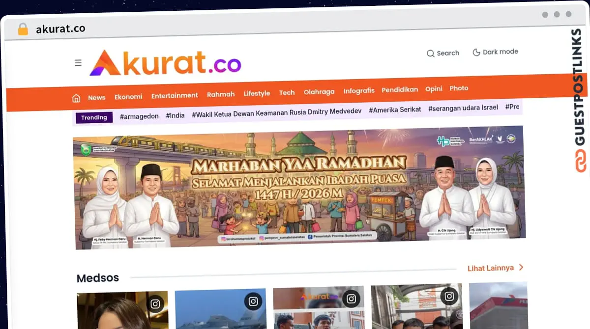 Publish Guest Post on akurat.co