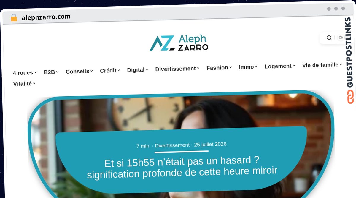 Publish Guest Post on alephzarro.com