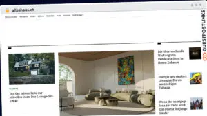 Publish Guest Post on alleshaus.ch