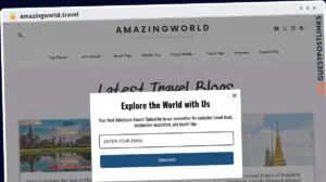 Publish Guest Post on amazingworld.travel