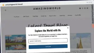Publish Guest Post on amazingworld.travel