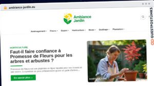 Publish Guest Post on ambiance-jardin.eu