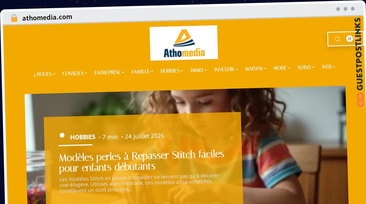 Publish Guest Post on athomedia.com
