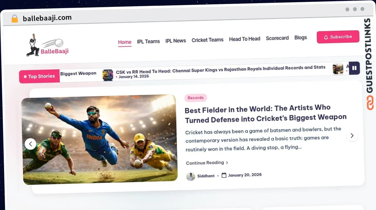 Publish Guest Post on ballebaaji.com
