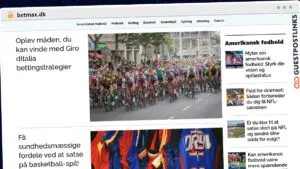 Publish Guest Post on betmax.dk
