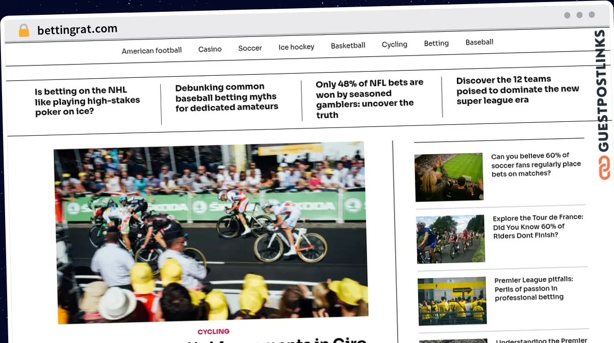 Publish Guest Post on bettingrat.com