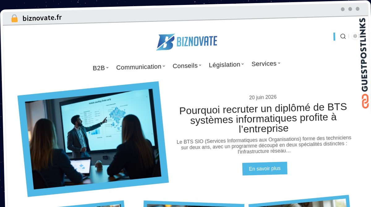 Publish Guest Post on biznovate.fr