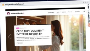 Publish Guest Post on blog-mademoisellec.net