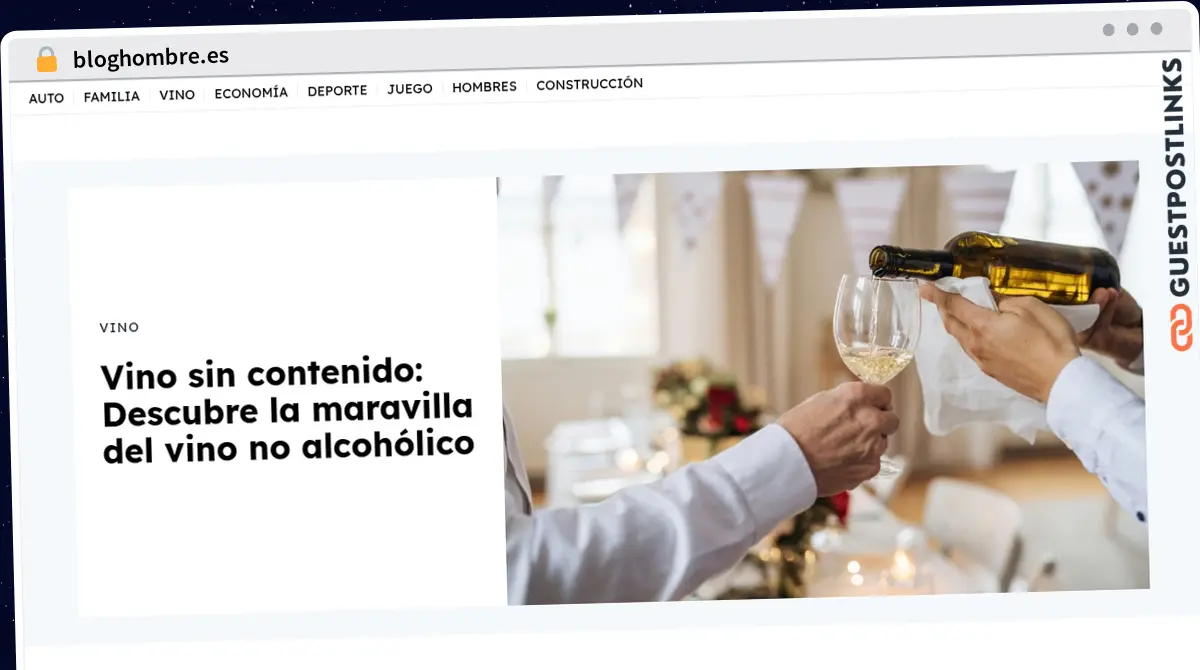 Publish Guest Post on bloghombre.es