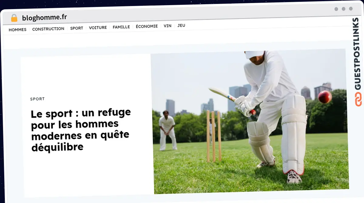 Publish Guest Post on bloghomme.fr
