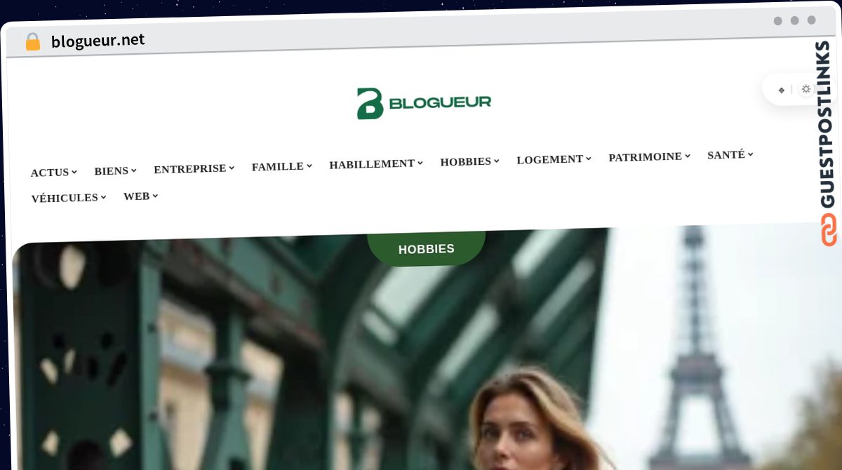 Publish Guest Post on blogueur.net