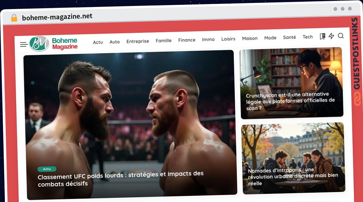 Publish Guest Post on boheme-magazine.net