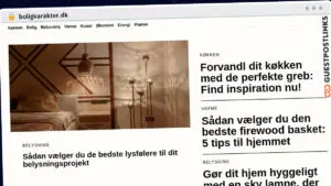 Publish Guest Post on boligkarakter.dk