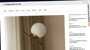 Publish Guest Post on boligprojekterne.dk