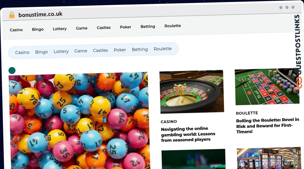 Publish Guest Post on bonustime.co.uk