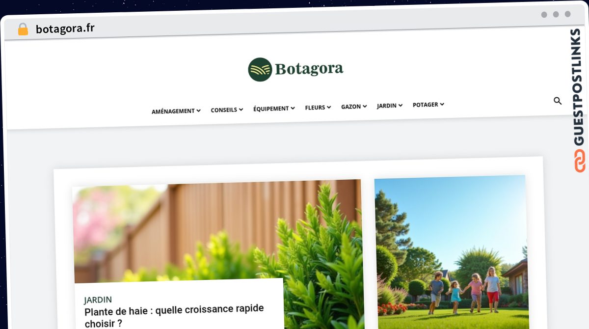 Publish Guest Post on botagora.fr
