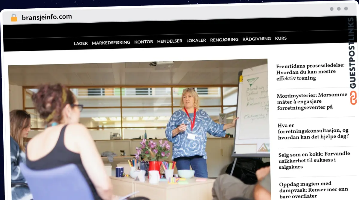 Publish Guest Post on bransjeinfo.com