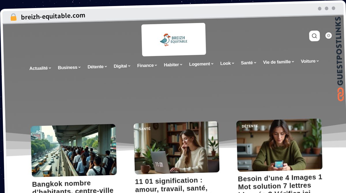 Publish Guest Post on breizh-equitable.com