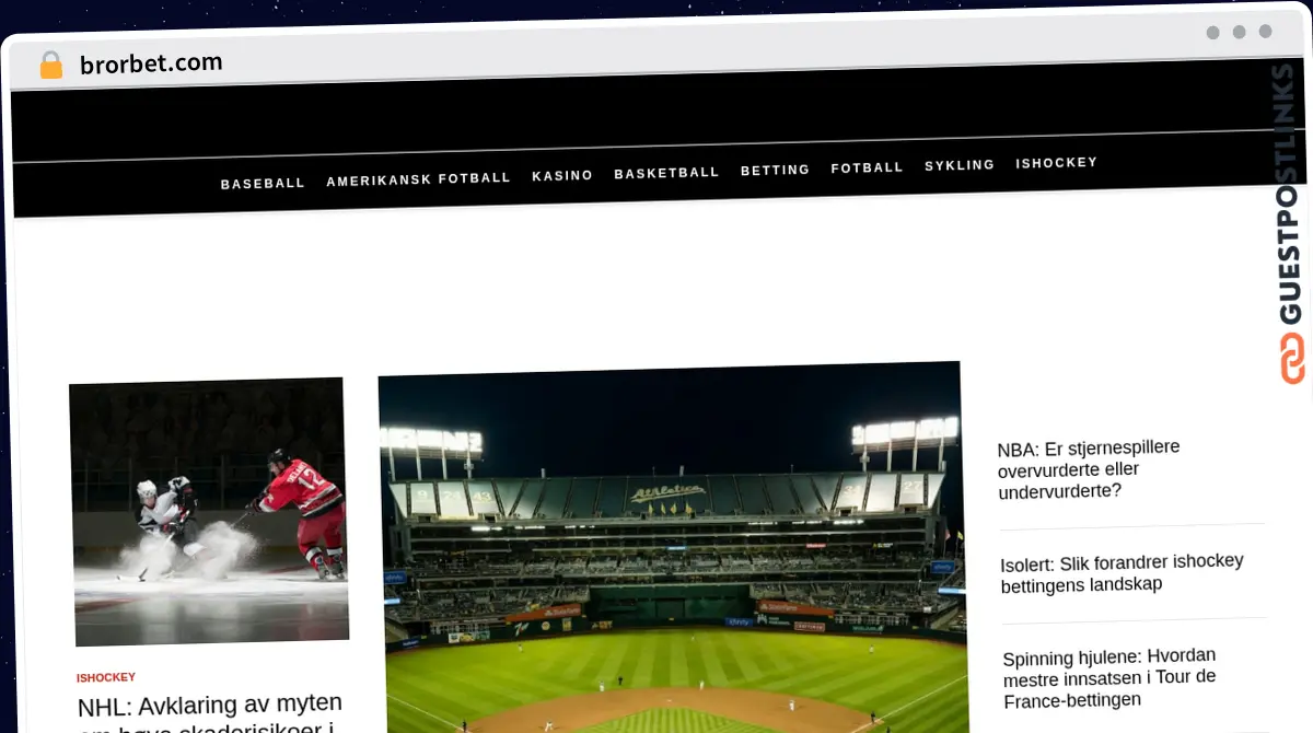 Publish Guest Post on brorbet.com