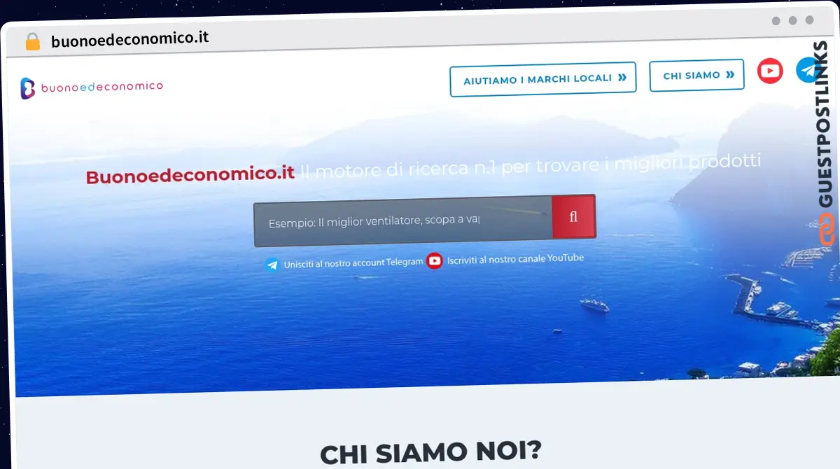 Publish Guest Post on buonoedeconomico.it