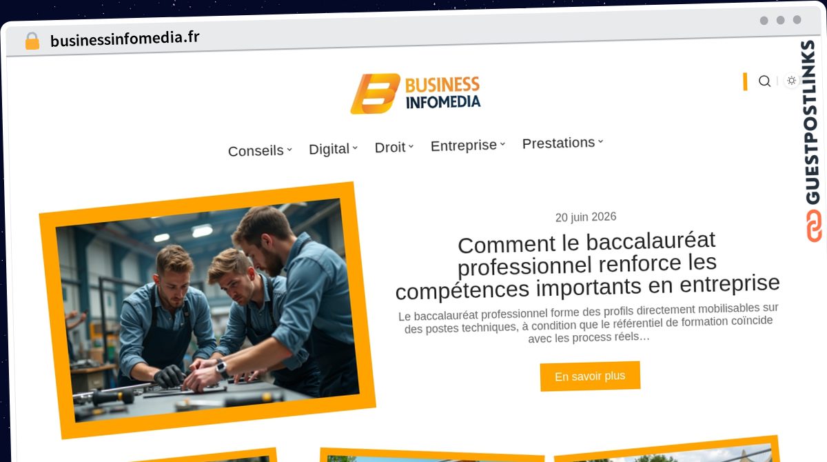 Publish Guest Post on businessinfomedia.fr