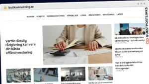 Publish Guest Post on butiksutrustning.se