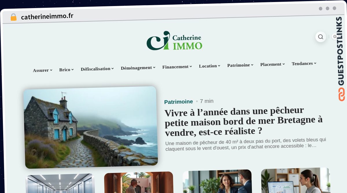 Publish Guest Post on catherineimmo.fr
