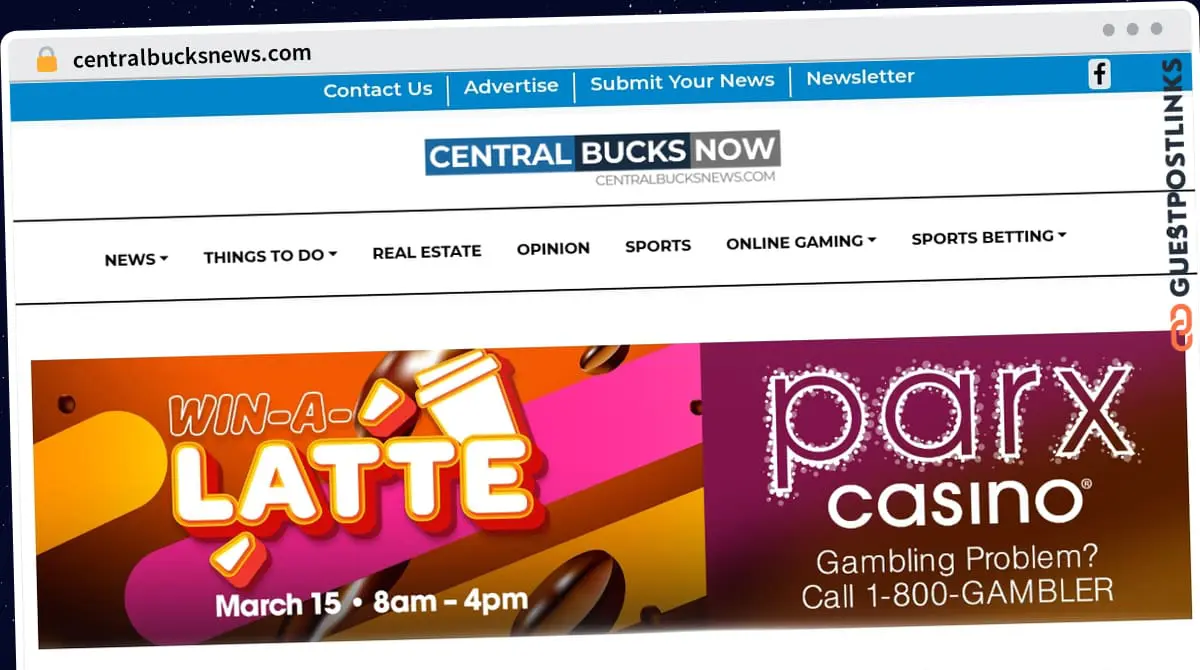 Publish Guest Post on centralbucksnews.com