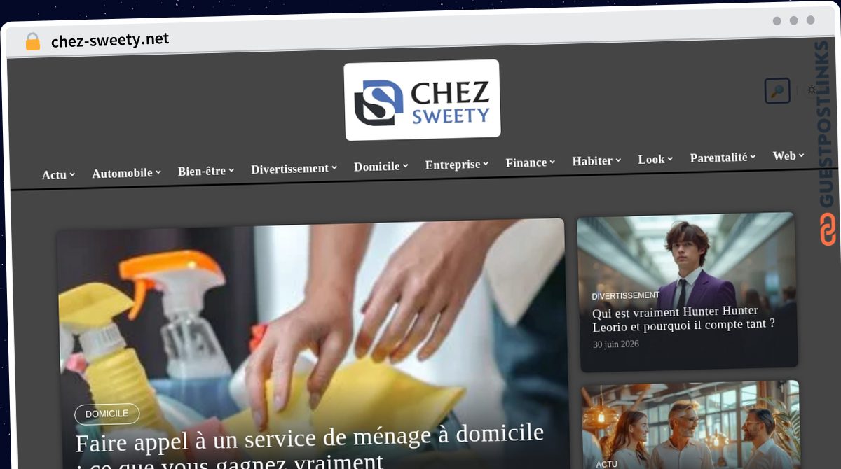 Publish Guest Post on chez-sweety.net