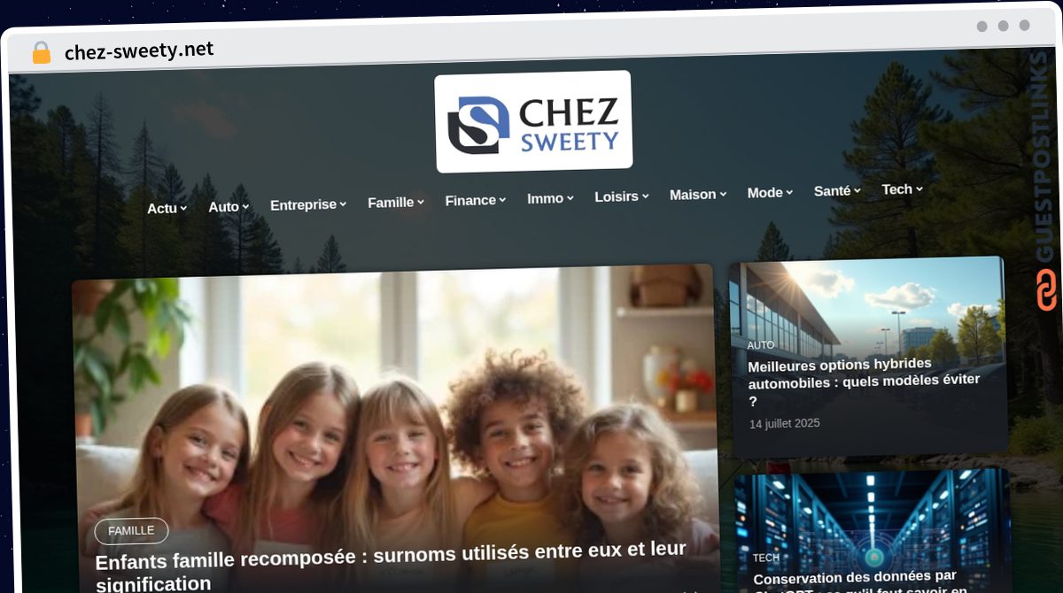 Publish Guest Post on chez-sweety.net