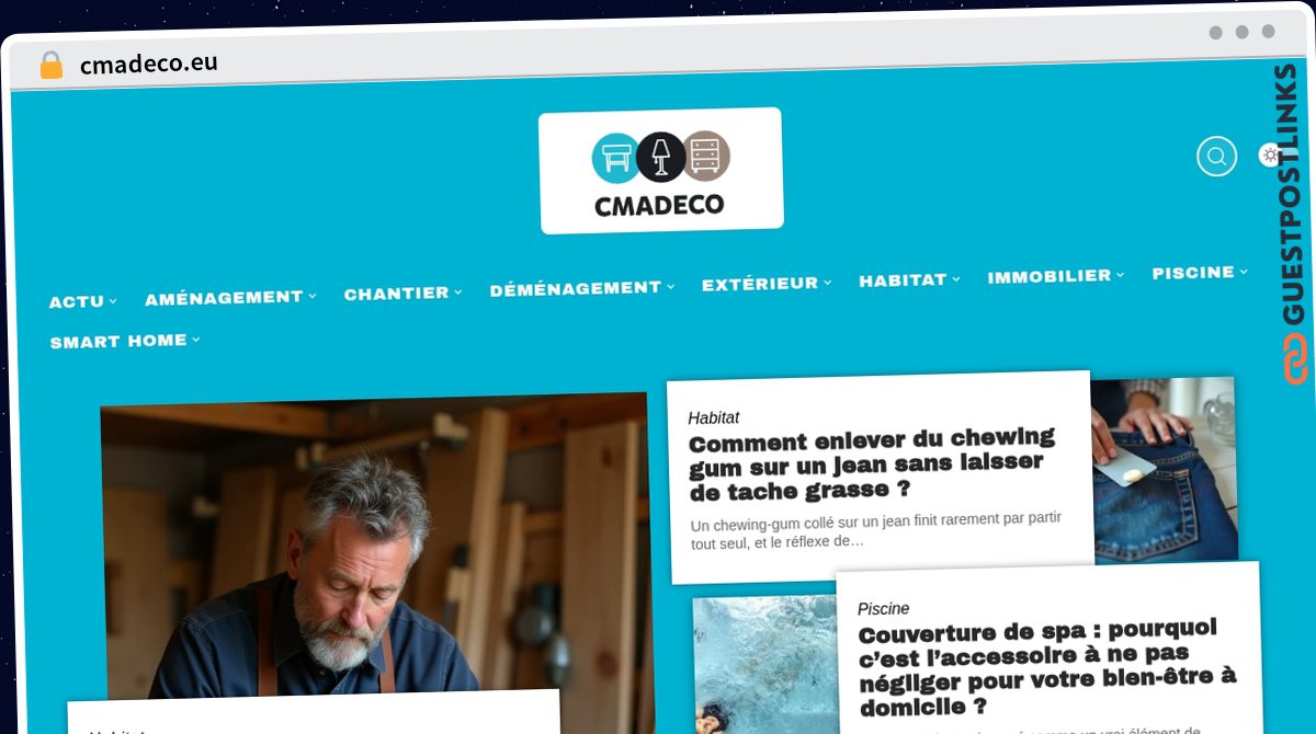 Publish Guest Post on cmadeco.eu