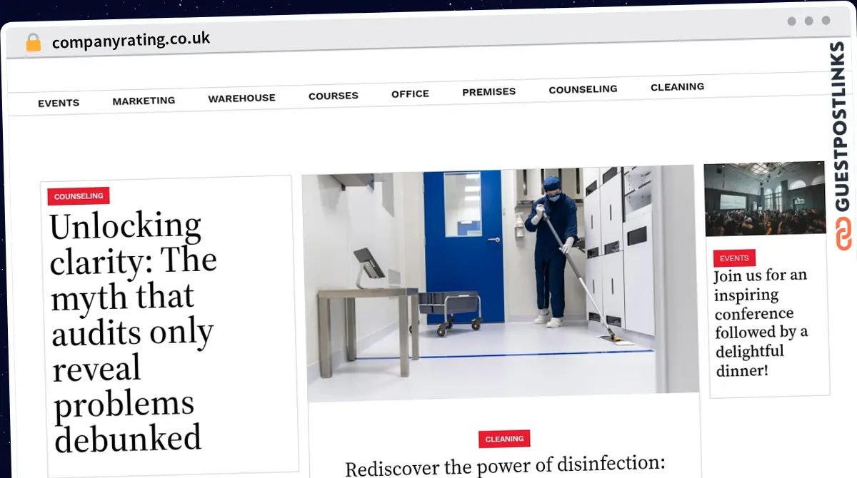 Publish Guest Post on companyrating.co.uk