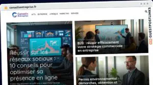 Publish Guest Post on conseilsentreprise.fr