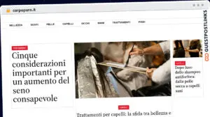 Publish Guest Post on corpopuro.it