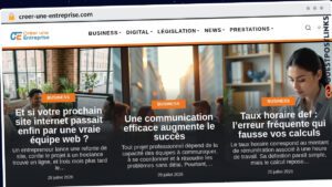 Publish Guest Post on creer-une-entreprise.com