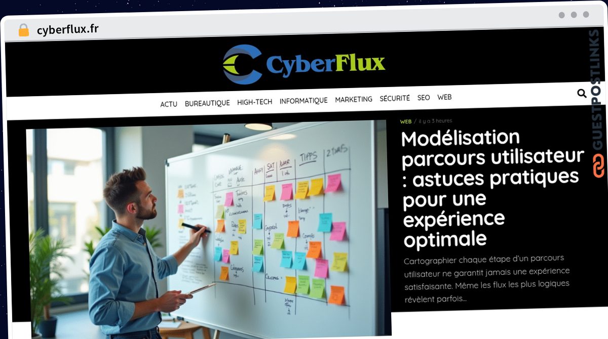 Publish Guest Post on cyberflux.fr