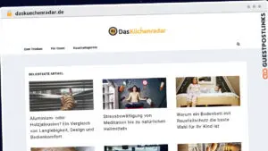 Publish Guest Post on daskuechenradar.de