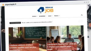 Publish Guest Post on depechejob.fr