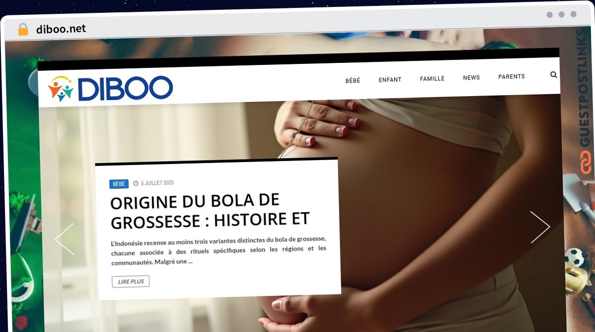 Publish Guest Post on diboo.net