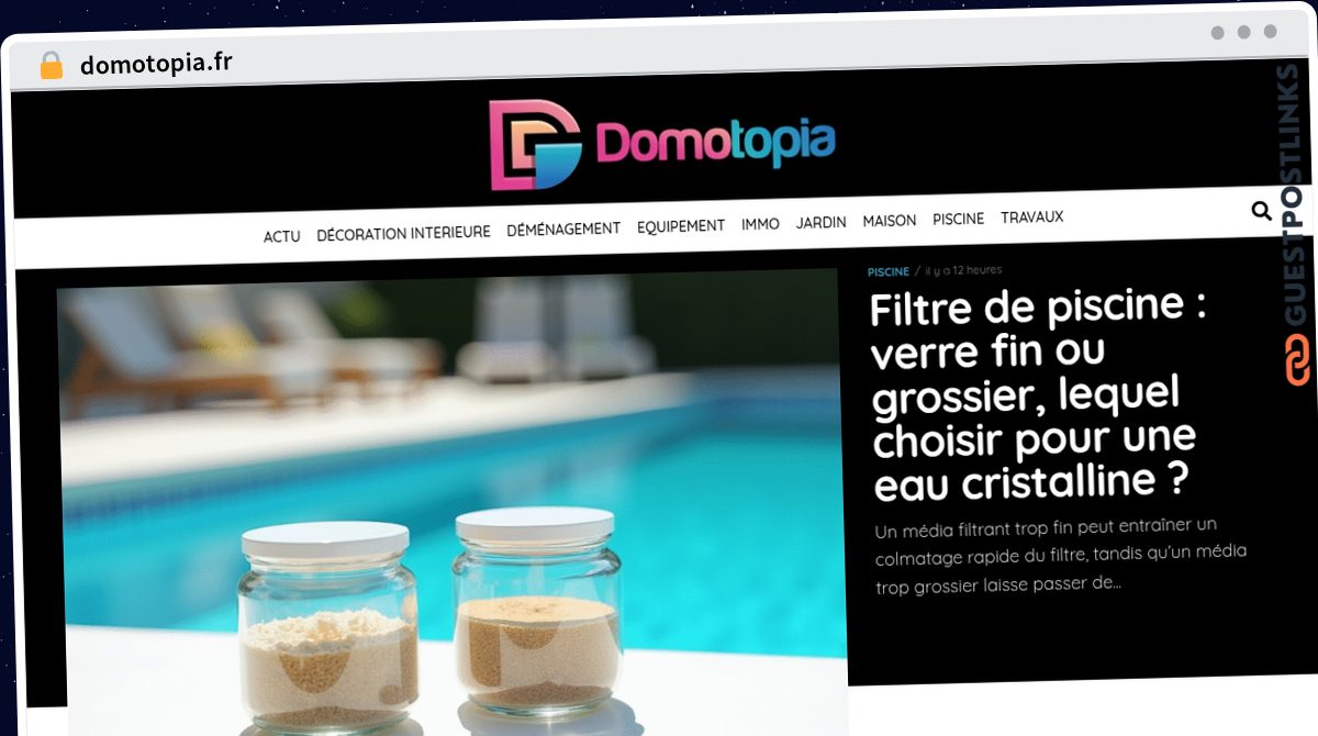 Publish Guest Post on domotopia.fr