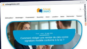 Publish Guest Post on echangeimmo.com