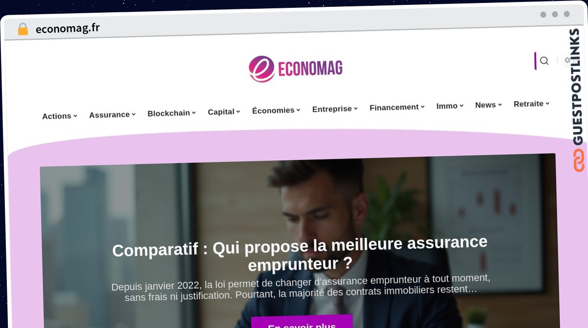 Publish Guest Post on economag.fr