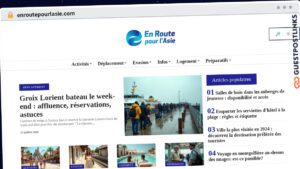 Publish Guest Post on enroutepourlasie.com