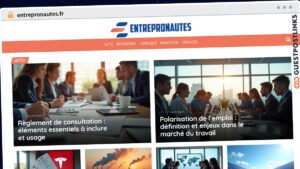Publish Guest Post on entrepronautes.fr