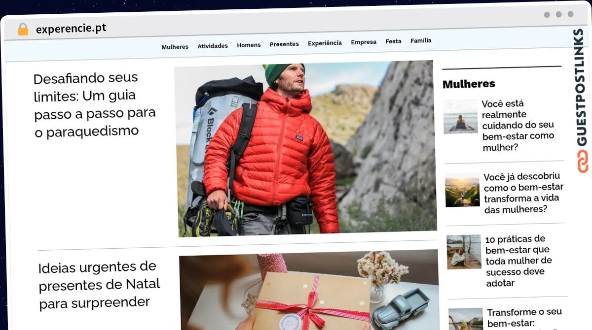 Publish Guest Post on experencie.pt