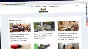 Publish Guest Post on expertoherramientas.com