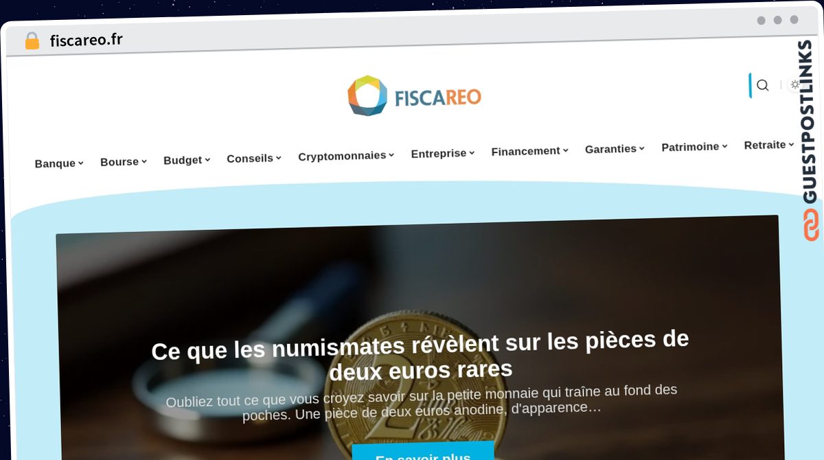 Publish Guest Post on fiscareo.fr