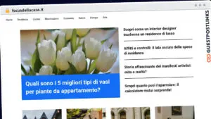 Publish Guest Post on focusdellacasa.it