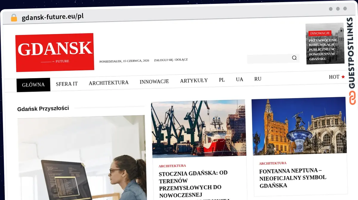 Publish Guest Post on gdansk-future.eu/pl