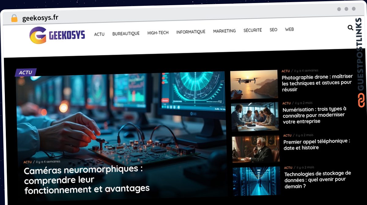 Publish Guest Post on geekosys.fr